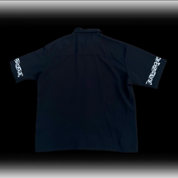 Black and Silver Button Down - Picture 5 of 6